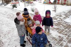 Група "Курчатко". Наша зимова прогулянка.